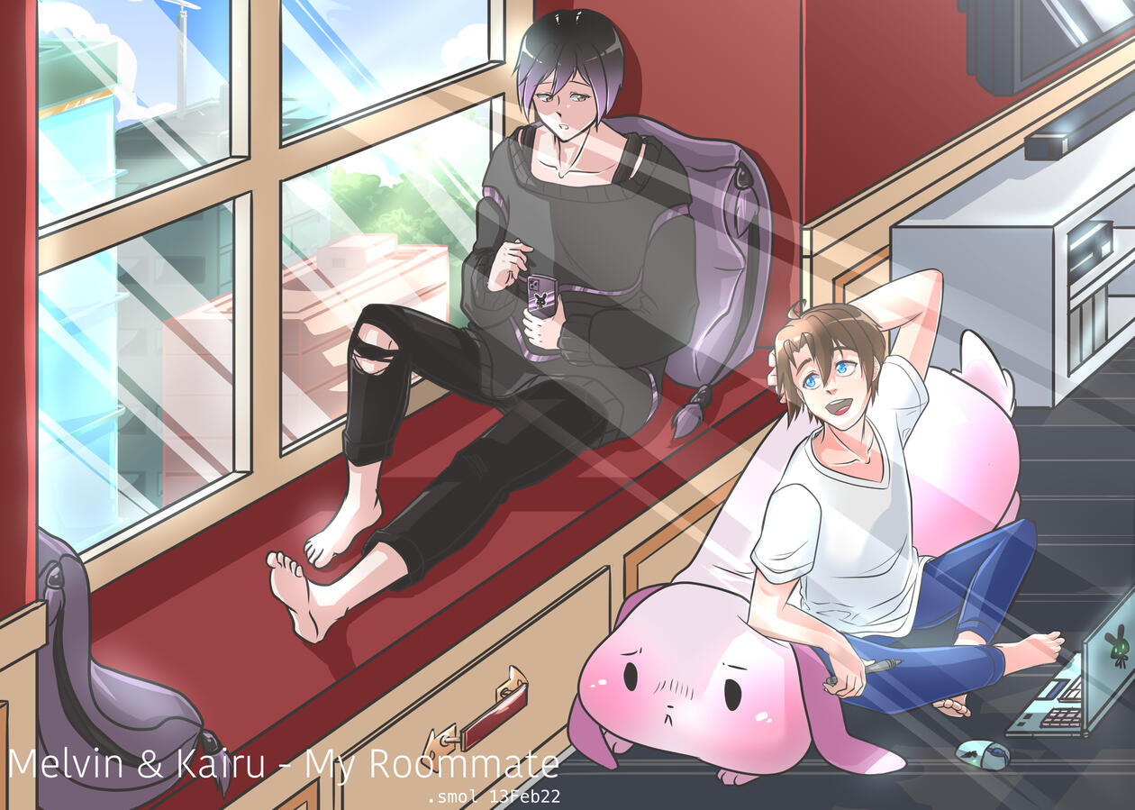 13 Feb 22 - Personal Art of my characters